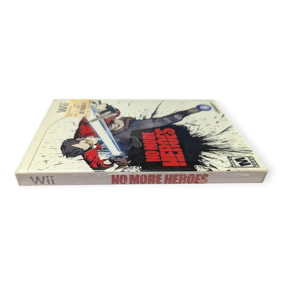 No More Heroes Nintendo Wii Action Game Ubisoft Complete CIB Travis Touchdown